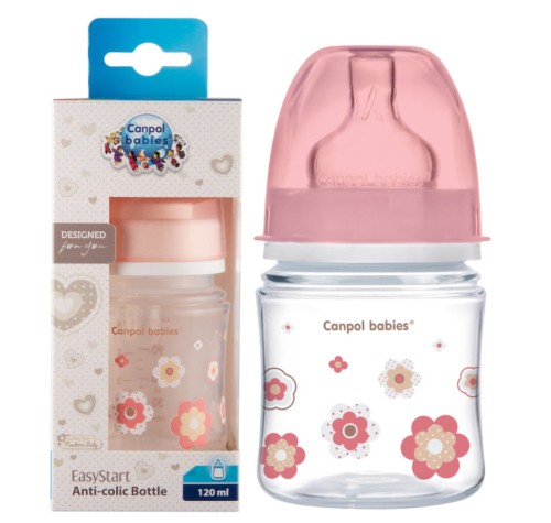 CANPOL BABIES LAHEV ŠIROKÁ 120ml EASY START +0m