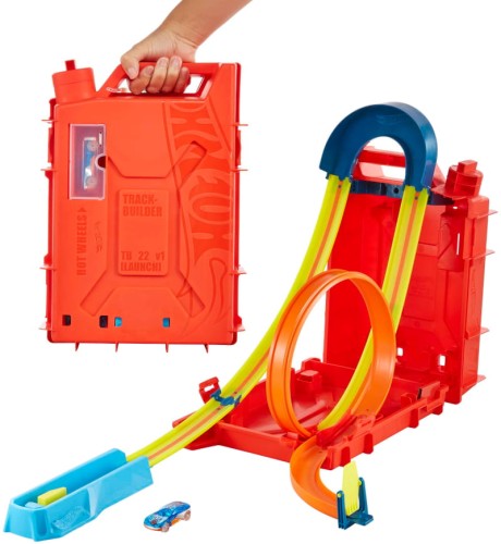 Hot Wheels Sada Track Builder Kanistr Skákací Most