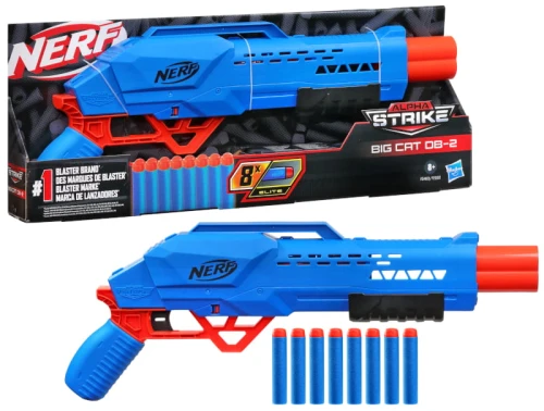 Nerf Alpha Strike Big Cat DB-2 Pistoleť Výbava Hasbro 8+