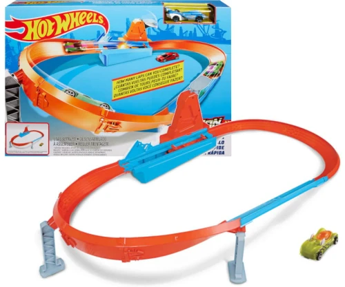 Hot Wheels Sada Rivalita Mistrů Dráha Aut Rapid Raceway Champion