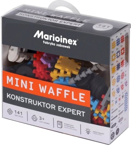 Marioinex Mini Vaflový Konstruktor Expert 141 Elementů
