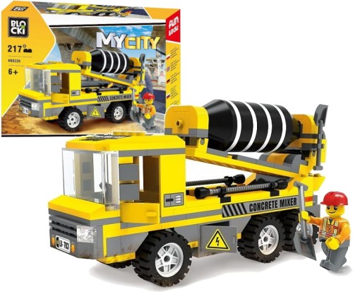 Kosti Blocki MyCity Betonička Stavební Vozidlo 217 el. 6+