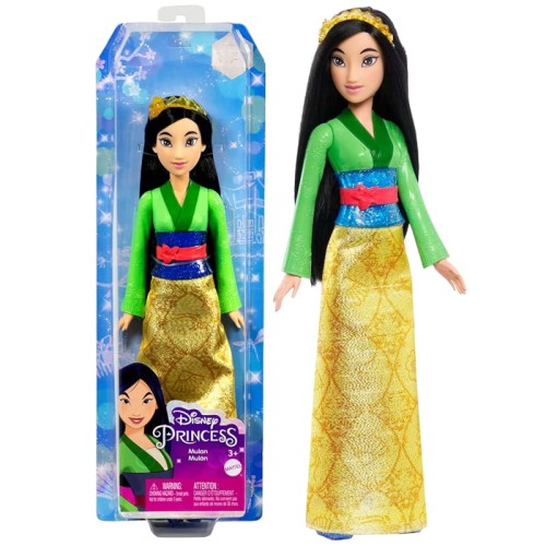 Mattel Disney Princess Panenka Mulan 3+