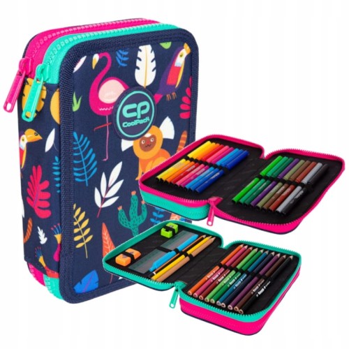 Coolpack Jumper 2 Penál S Výbavou Lady Color