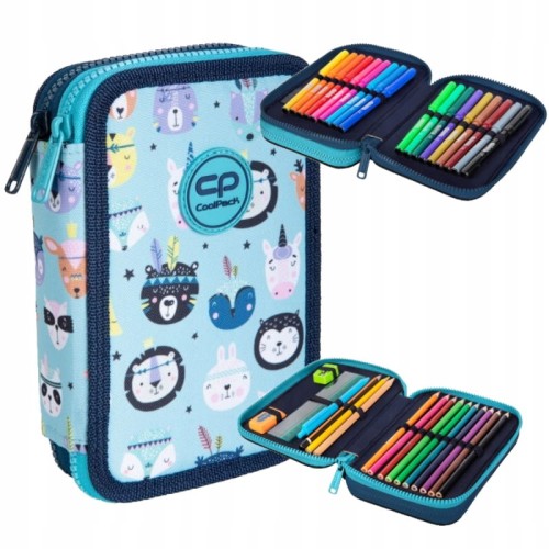 Coolpack Jumper 2 Penál s vybavením Indická zoo