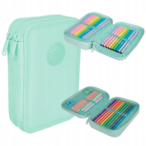 Coolpack Jumper 2 Penál S Vybavením Pastel Powder Mint