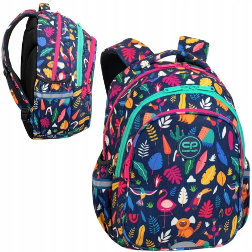 Coolpack Jerry Školní batoh mládežnický Lady Color 3-komorový