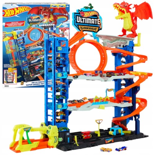 HOT WHEELS MEGA GARÁŽ ÚTOK DRAKA