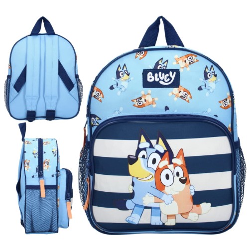 Vadobag Malý Dětský Školní Batoh S Kapsou Bluey a Bingo Bluey: Skákej Do Zábavy