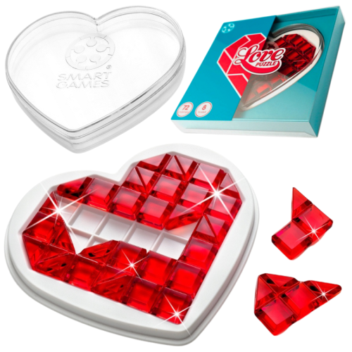 Smart Game Love Puzzle (ENG) Iuvi Games Logická Stolní Hra Srdce