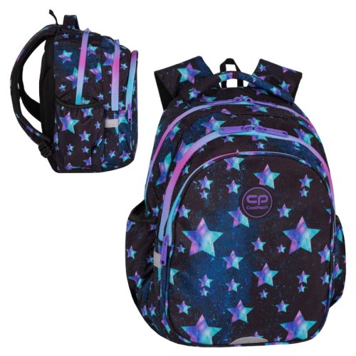 Coolpack Jerry Školní Batoh Mládežnický Star Night 3-komorový
