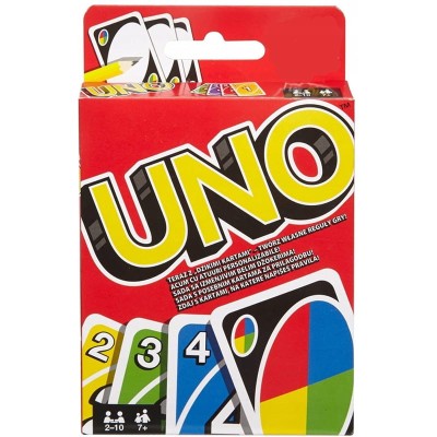 MATTEL GAMES SPOLEČENSKÁ KARETNÍ HRA UNO KARTY 7+