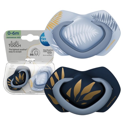 Canpol Babies Symetrický silikonový dudlík Light Touch 0-6m