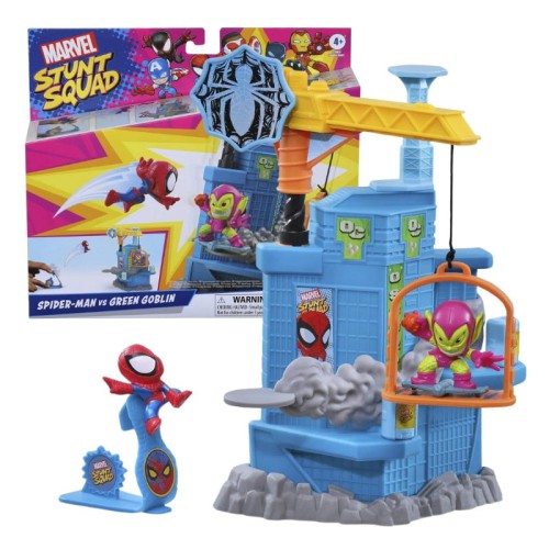 Marvel Stunt Squad Spider-Man vs Zelený Goblin Sada