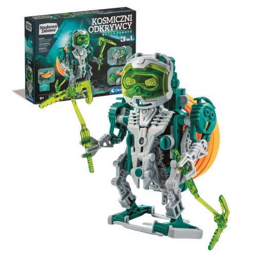 Clementoni Kosmické Objevitelé Roboty 3v1 K Sestavení 9+