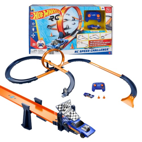 Hot Wheels Speed Challenge RC Sada s autíčkem na dálkové ovládání Výzva rychlosti