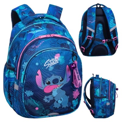 Coolpack Jerry Školní Batoh Mládežnický Disney Stitch 3-komorový