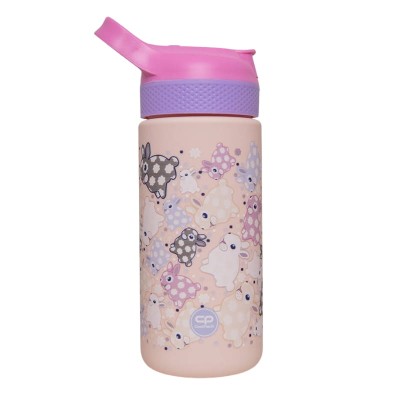 Coolpack Bibby Bidon Láhev Na Vodu 420 ml Bílý Králíček