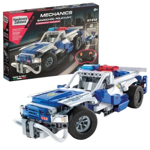 OUTLET! Clementoni Mechanika Auto Policie RC Sada