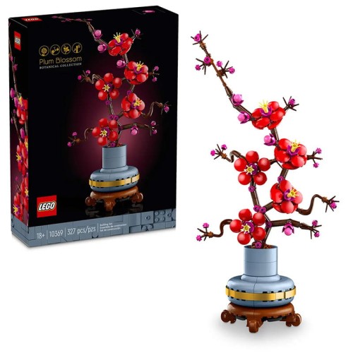 Lego Icons Botanická kolekce Květ švestky Sada 10369 327 ks.