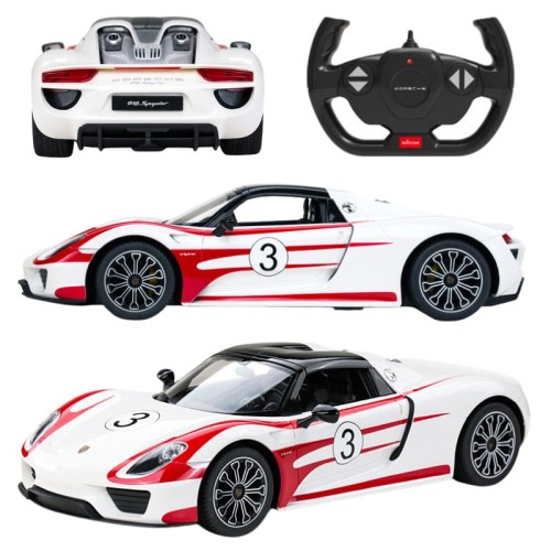 Rastar Porsche 918 Spyder Weissach Dálkově Ovládané Vozidlo RC Auto 1:14