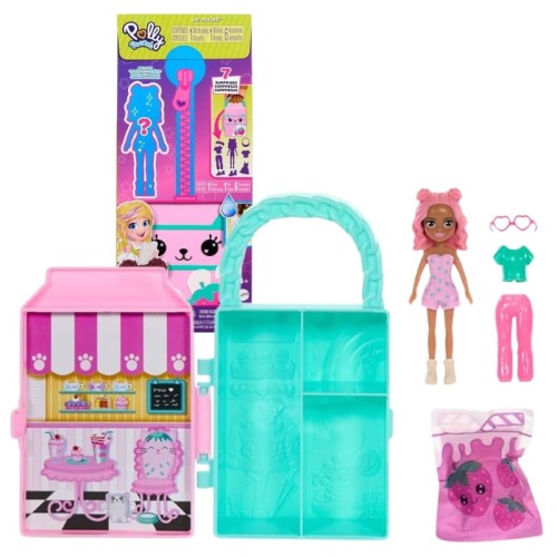Polly Pocket Malá Stylistka Přenosná Kufřík S Doplňky