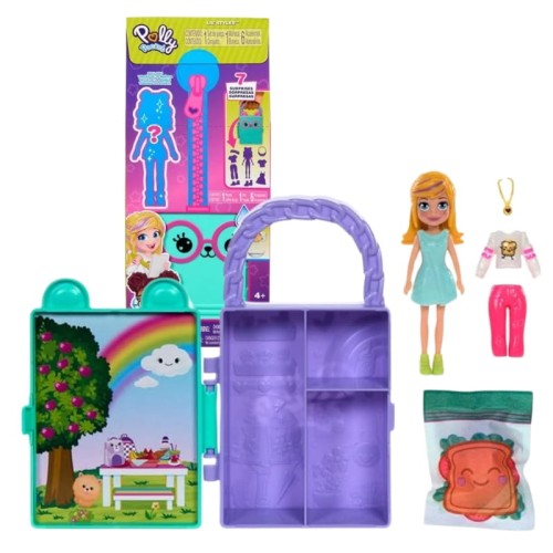 Polly Pocket Malá Stylistka Přenosná Kolečková Taška S Doplňky