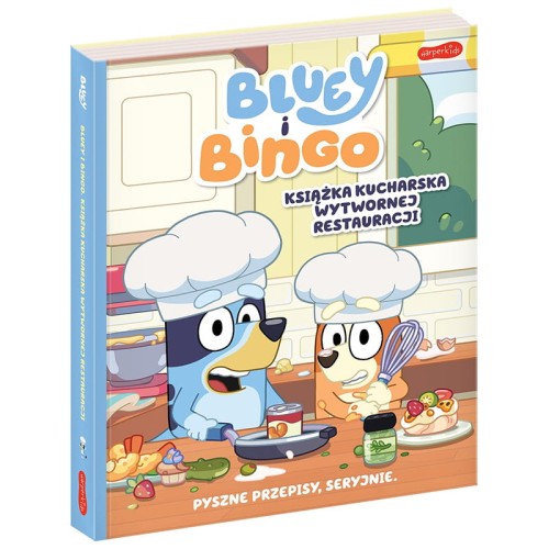 Bluey a Bingo Kuchařka Vytříbené Restaurace Kniha Pro Děti