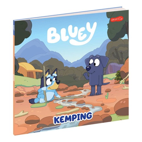 Bluey. Kempování. Moje Čtecí Kniha Pro Děti