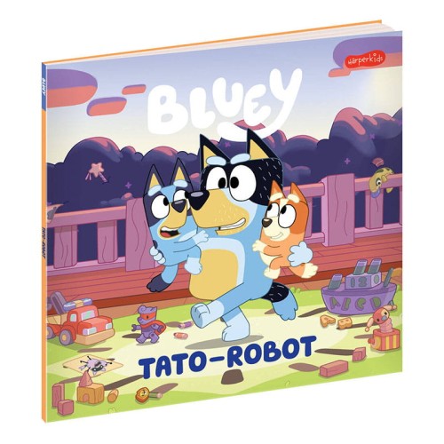 Bluey. Táta-robot. Moje čtení kniha pro děti