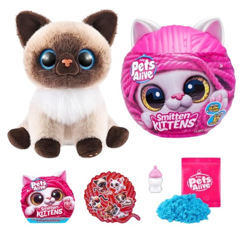 Zuru Pets Alive Smitten Kittens Interaktivní Hračky Kočka