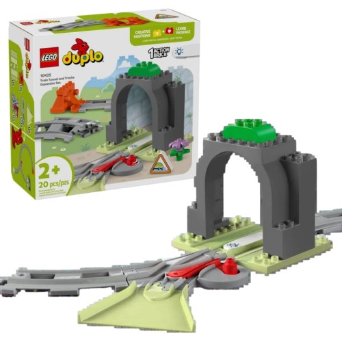 Lego Duplo Město Kostičky Tunel a Železniční Dráhy Rozšiřující Sada 20 ks 2+