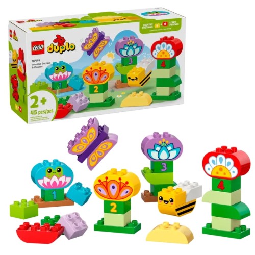 Lego Duplo Kostičky Kreativní Zahrada A Květiny 45 ks 2+