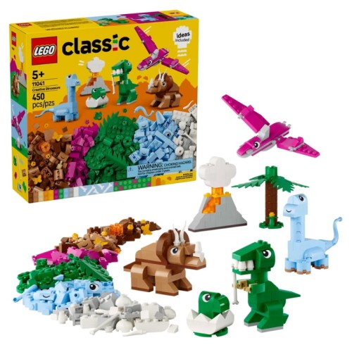 Lego Classic Sada Kreativní Dinosauři Kostičky 450 ks 5+