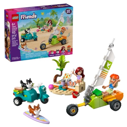 LEGO Friends Dobrodružství se surfujícími psy a skútrem 42641 113 ks 6+