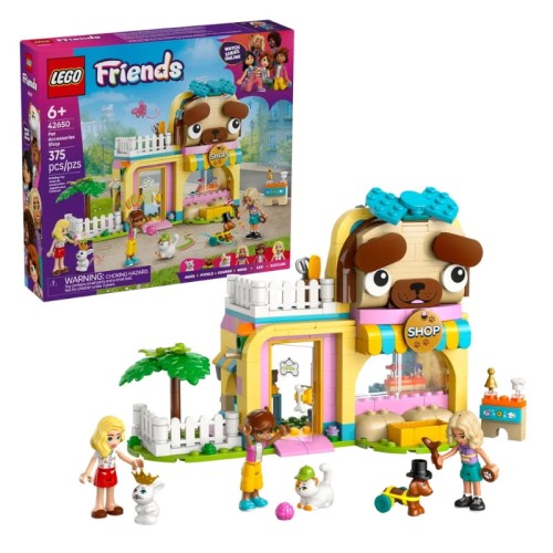 LEGO Friends Obchod s doplňky pro zvířata 42650 375 ks 6+