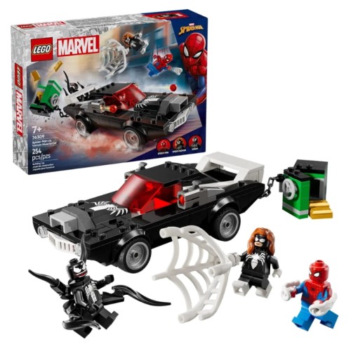 Lego Marvel Spider-Man vs. muscle car Venoma 254 El. 76309 7+