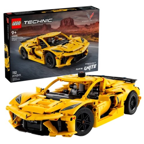 Lego Technic Chevrolet Corvette Stingray Sada kostek 732 ks. 9+