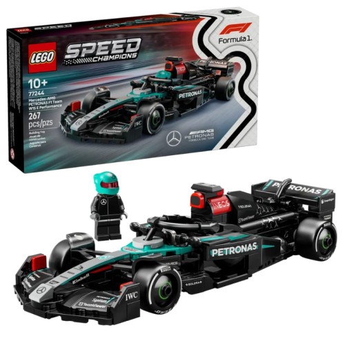 Lego Speed Champions Bolid F1 Mercedes-AMG W15 Sada Kostiček 267 ks 10+