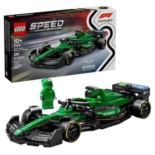 Lego Speed Champions F1 vůz Aston Martin Aramco AMR24 stavebnice 269 ks 10+