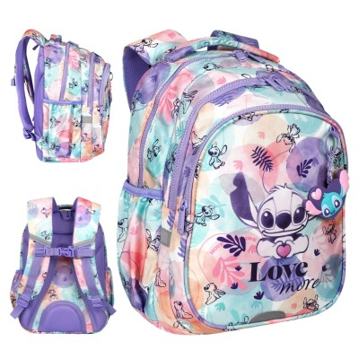 Coolpack Disney Fashion Jerry Školní Batoh Mládežnický Stitch 3-komorový Pastelový