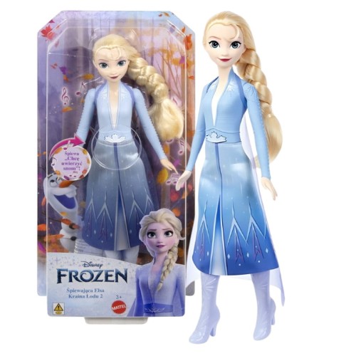 OUTLET! Disney Rozprávková země Ledová královna Panenka Elsa Zpívající "Chci věřit snům"