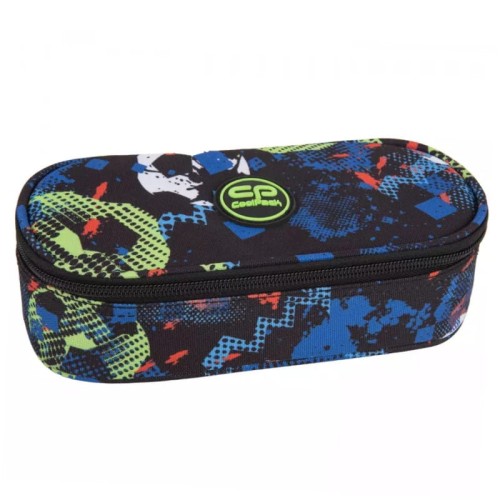 Coolpack Campus Penál Jednokomorový S Klopou Bez Vybavení Football Blue