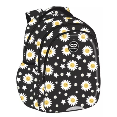 Coolpack Jerry Plecak Szkolny Młodzieżowy Daisy Black 3-komorowy