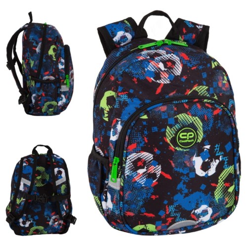 CoolPack Toby Malý Předškolní Batoh Fotbal Modrý