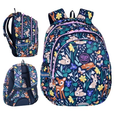 COOLPACK JERRY ŠKOLNÍ DĚTSKÝ BATOH OH MY DEER TŘÍKOMOROVÝ 21 LITRŮ