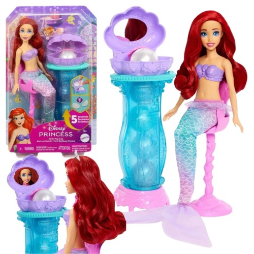 Disney Princezna Panenka Princezna Ariel Sada Mušlový Toaletní Stolek 3+