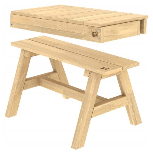 TP Toys Dřevěný Zahradní Stolek S Lavicí
