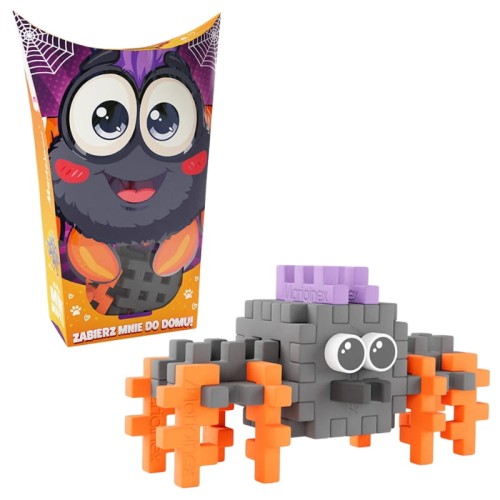 Marioinex Kostičky Mini Waffle Malá Zvířátka Konstrukční Kapsičková Pocket Pets Pavouk 25 ks 3+