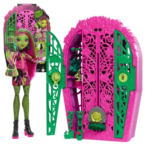 Monster High Venus McFlytrap Módní Panenka Hrůzostrašná Tajemství Doplňky